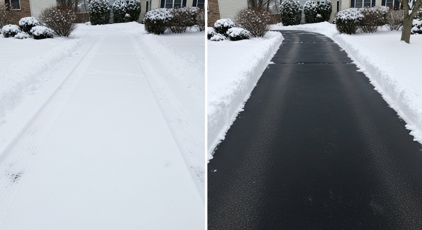 Seasonal Snow Removal Contracts in Xenia, OH crew and equipment
