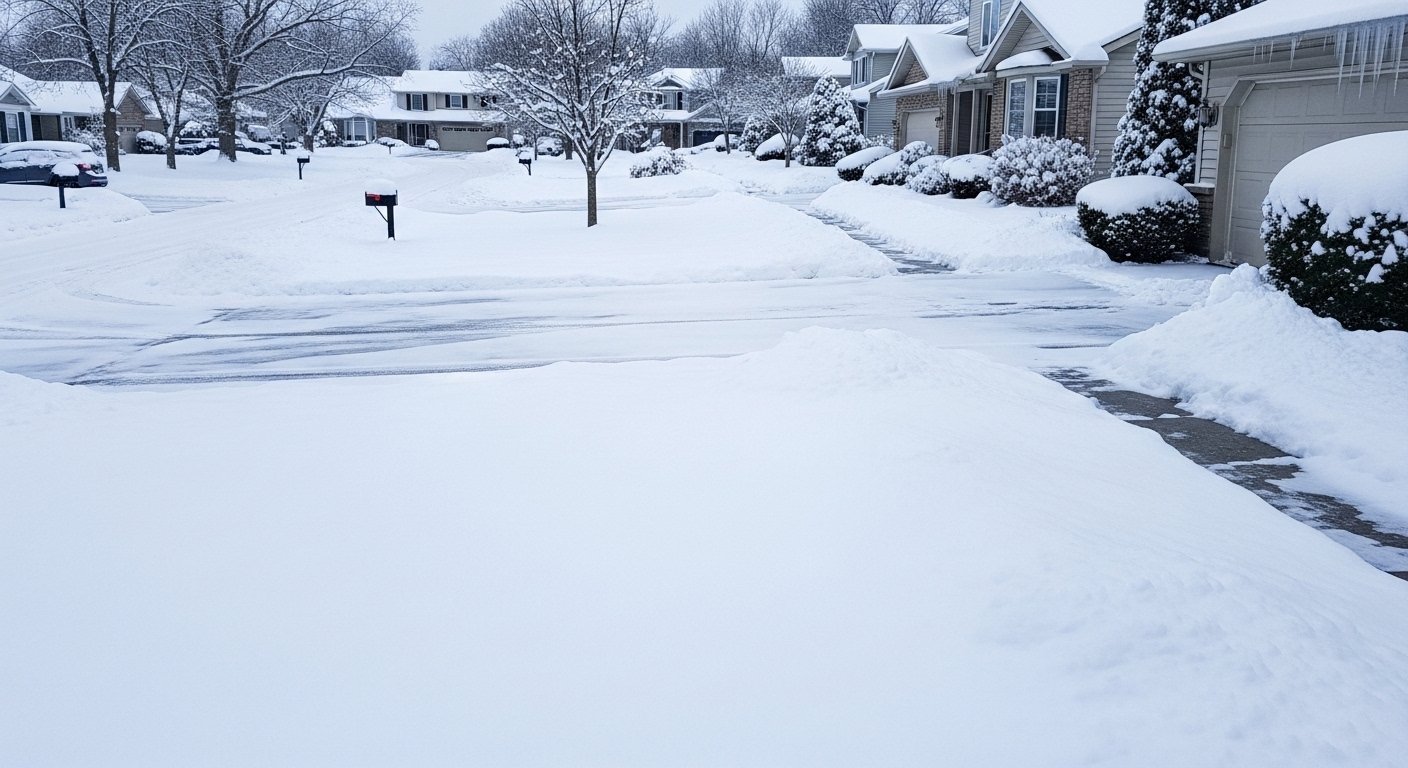 Snow Plowing Services in Xenia, OH process