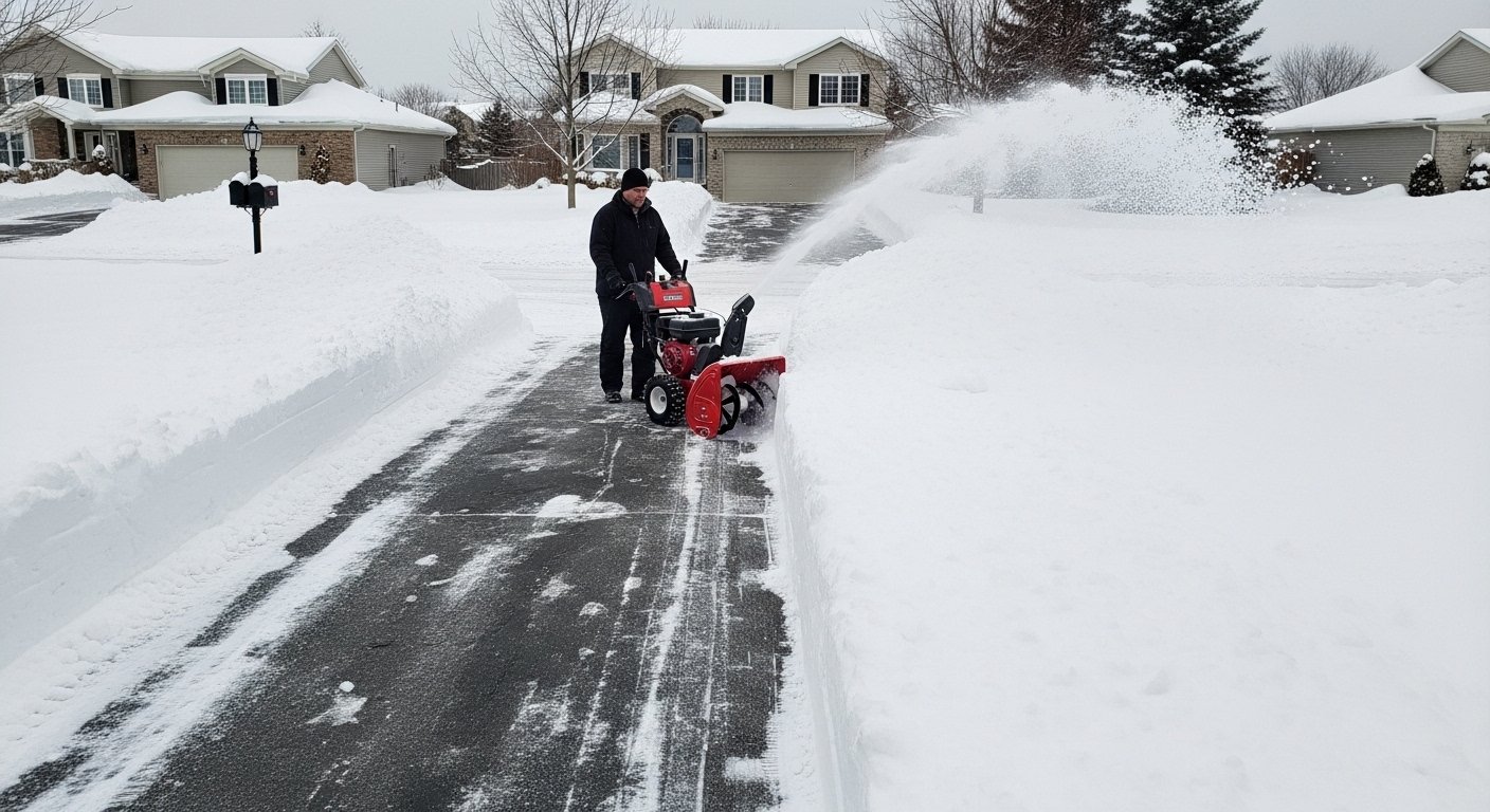 Parking Lot Snow Removal in Xenia, OH